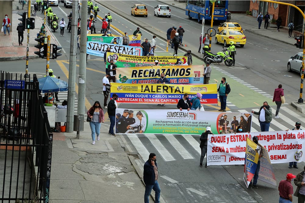 Santander es el segundo en el país con mayor conflictividad social imagen de la publicación