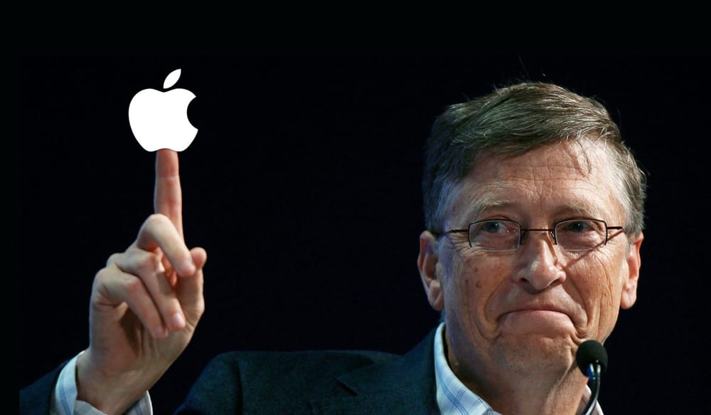 Bill Gates y su prohibición de productos Apple imagen de la publicación