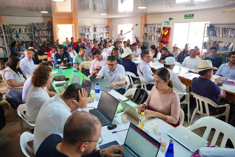 En Guaca Gobierno logró primer consenso para delimitación del páramo del Almorzadero imagen de la publicación