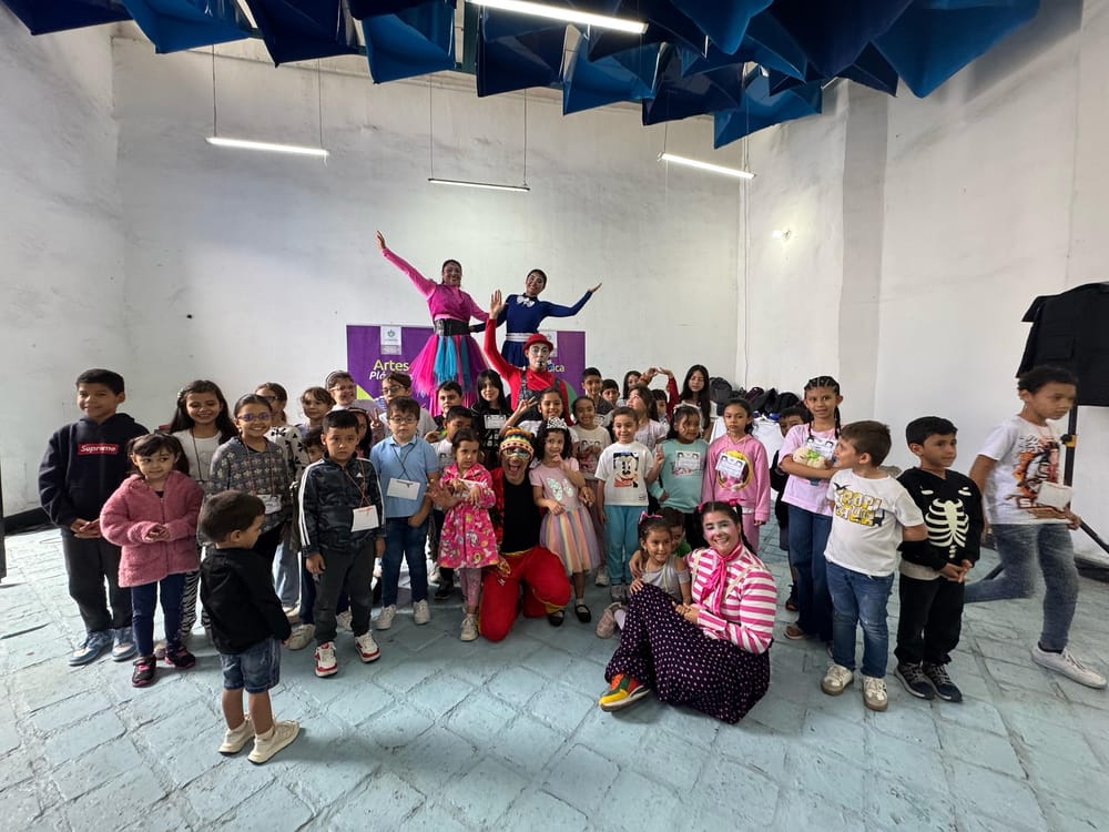 En su día “La niñez vibra con arte” en Bucaramanga imagen de la publicación