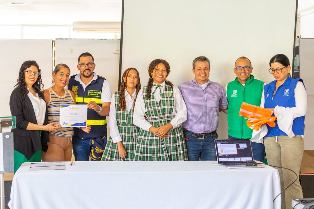 Alianza para la seguridad vial en Girón imagen de la publicación