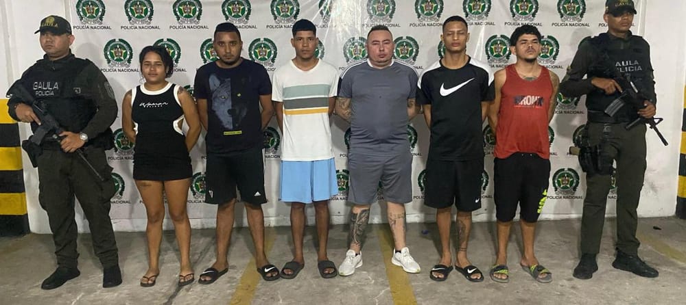 18 detenidos por extorsión en Barranquilla, Baranoa y Soledad imagen de la publicación