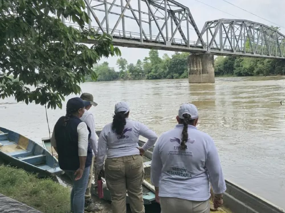 Por agua y tierra buscan desaparecidos durante el conflicto en Puerto Wilches imagen de la publicación