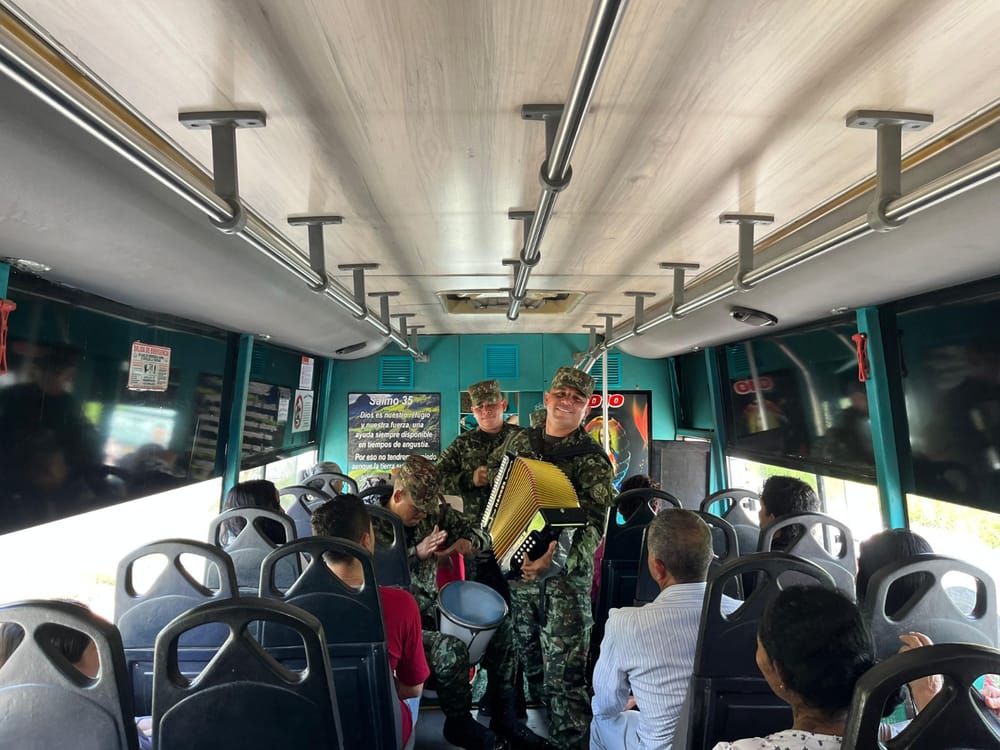 Viajeros seguros por Santander durante los días santos garantiza la Quinta Brigada del Ejército imagen de la publicación