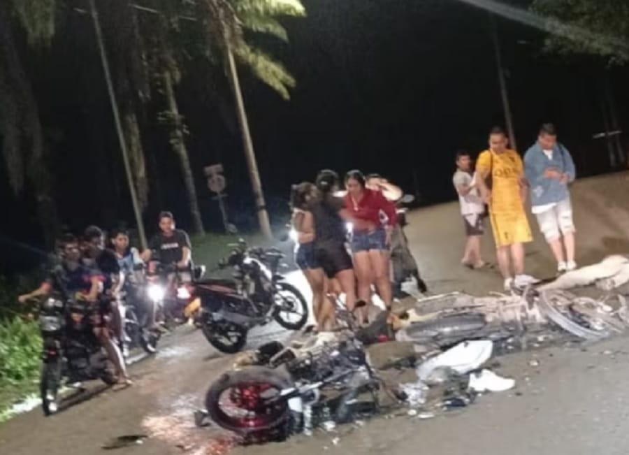 Choque de motos deja dos muertos en Barrancabermeja imagen de la publicación