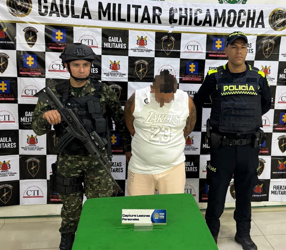 Capturado alías ‘Pechuga’ con prontuario de peligroso sicario imagen de la publicación