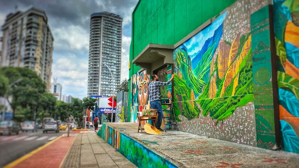 El mural que transforma el corazón de Bucaramanga imagen de la publicación