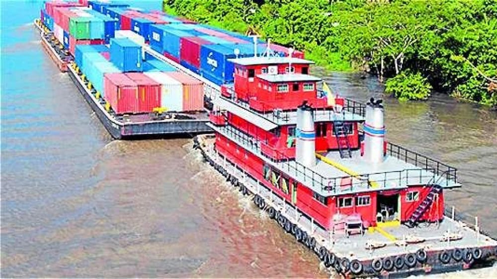 El río Magdalena fue la mayor autopista para la movilización de carga de exportación en 2024 imagen de la publicación