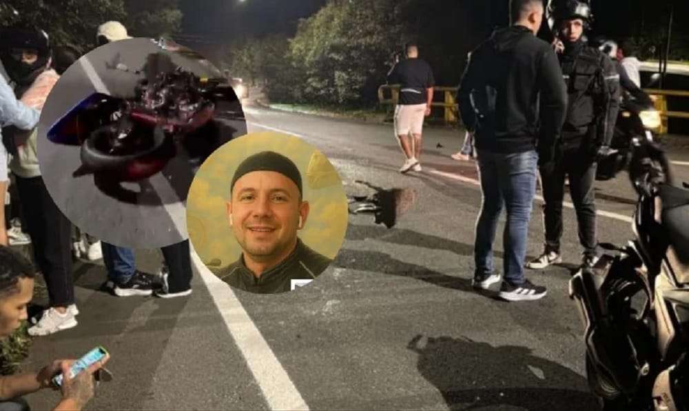 En trágico choque motociclista de alto cilindraje muere al impactar contra un poste imagen de la publicación
