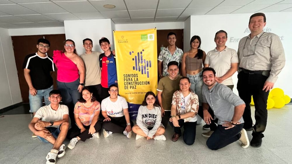 Sonidos para la Construcción de Paz con talento regional imagen de la publicación