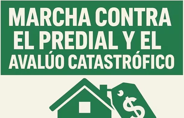 Habitantes de Floridablanca marcharán hoy contra el alza del impuesto predial y el avalúo catastral imagen de la publicación