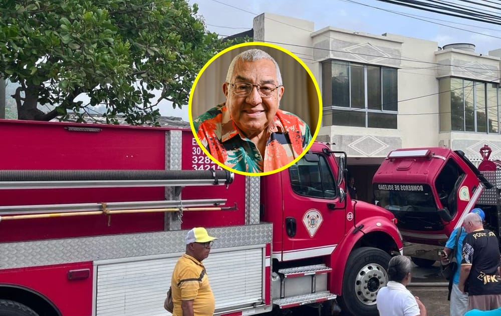 Incendio sorprendió a Alci Acosta en su hogar mientras dormía imagen de la publicación