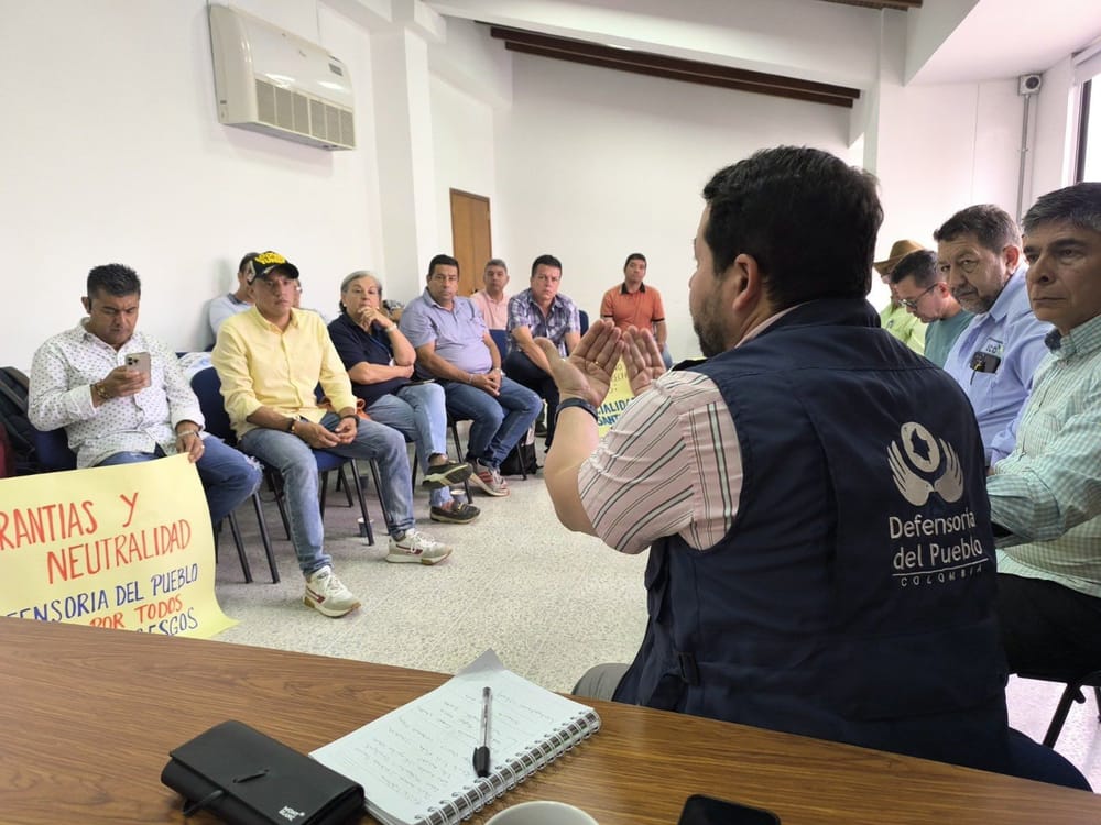 Defensoría del Pueblo rechazó amenazas contra comunidades de Soto Norte (Santander) imagen de la publicación