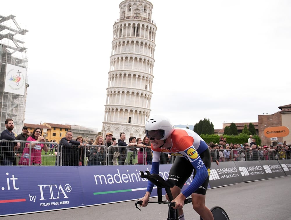 Neerlandés Dan Hoole triunfa al cronometro en Pisa imagen de la publicación