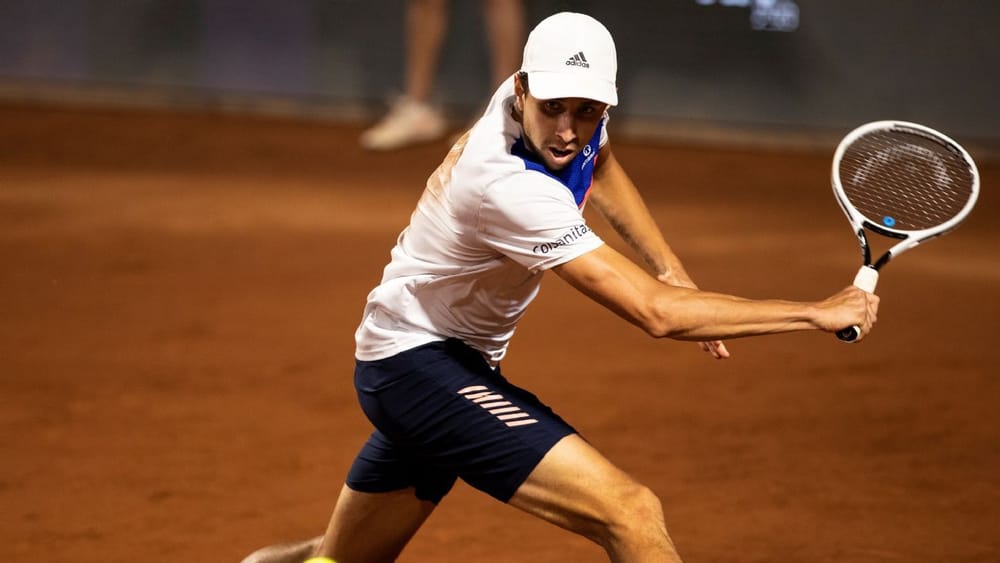 Galán a un juego del cuadro principal del Roland Garros imagen de la publicación