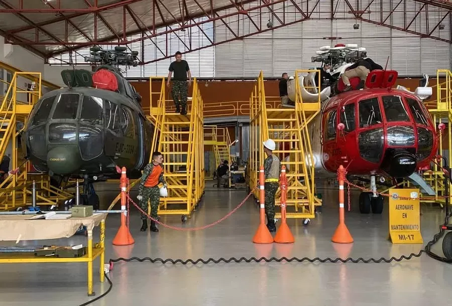 Ejército Nacional reactivará seis helicópteros MI-17 próximamente imagen de la publicación