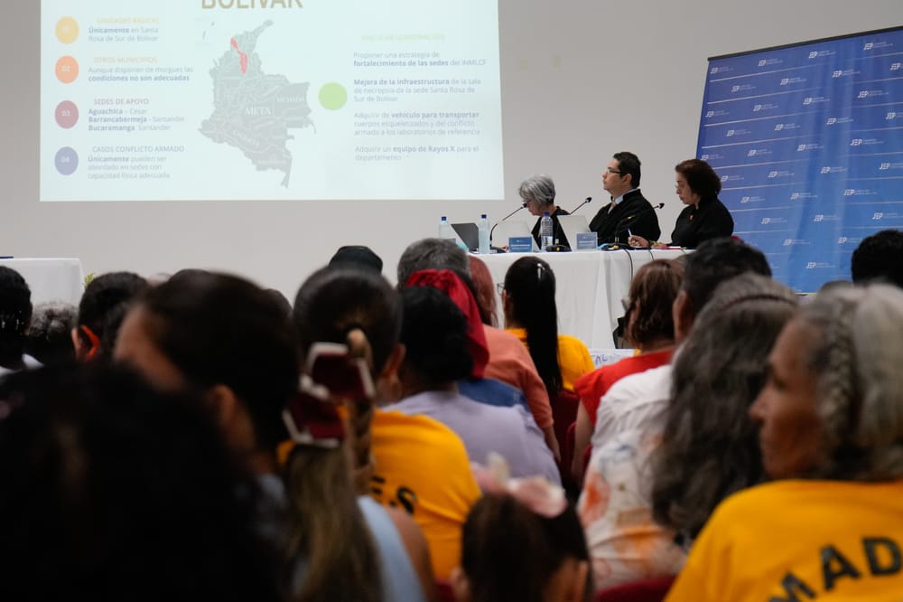 Inicia el Trámite Cautelar Santander, estrategia de la JEP para reivindicar a las víctimas de la desaparición forzada imagen de la publicación