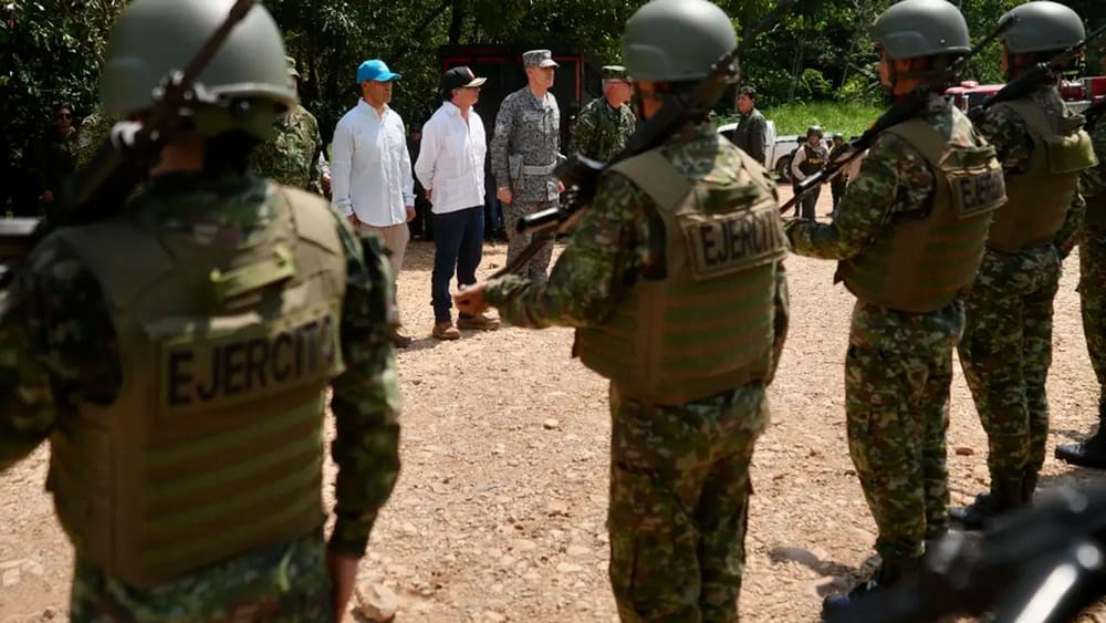 Petro culpó a expresidentes Duque y Santos del escalamiento de la guerra en Colombia imagen de la publicación