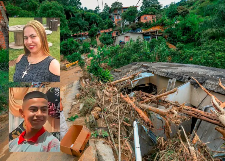 Madre e hijo mueren arrastrados por creciente de quebrada en Altavista, Medellín: niño intentó salvarla imagen de la publicación