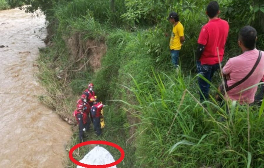 Río de Oro se lo llevó y lo devolvió muerto imagen de la publicación