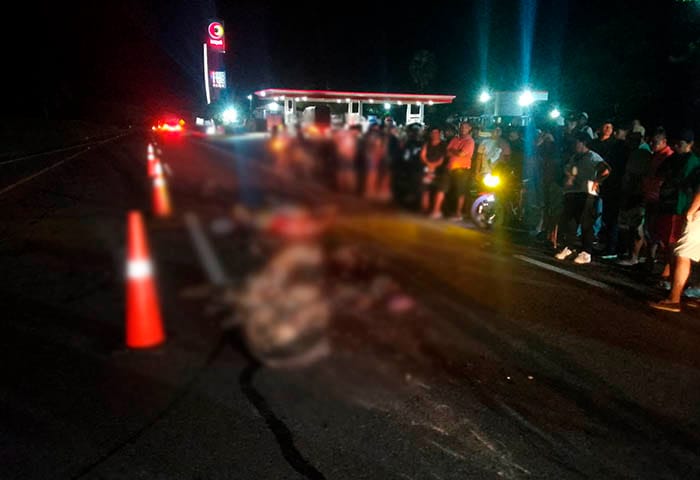 Dos hombres muertos en violento choque en moto imagen de la publicación