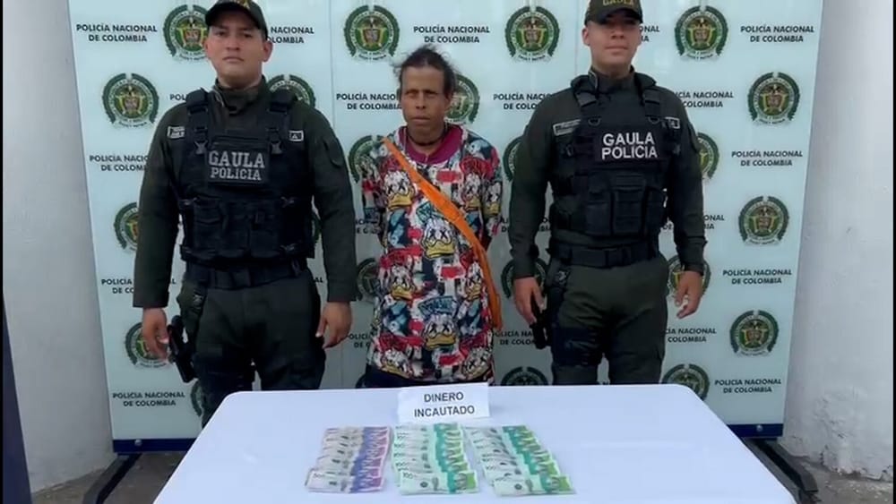 Capturado con las manos en la extorsión en Barrancabermeja imagen de la publicación