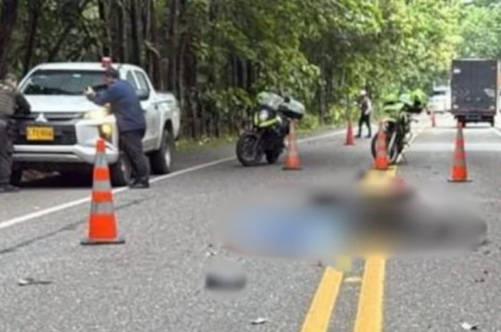 Motociclista pierde la vida al chocar de forma violenta contra un camión imagen de la publicación