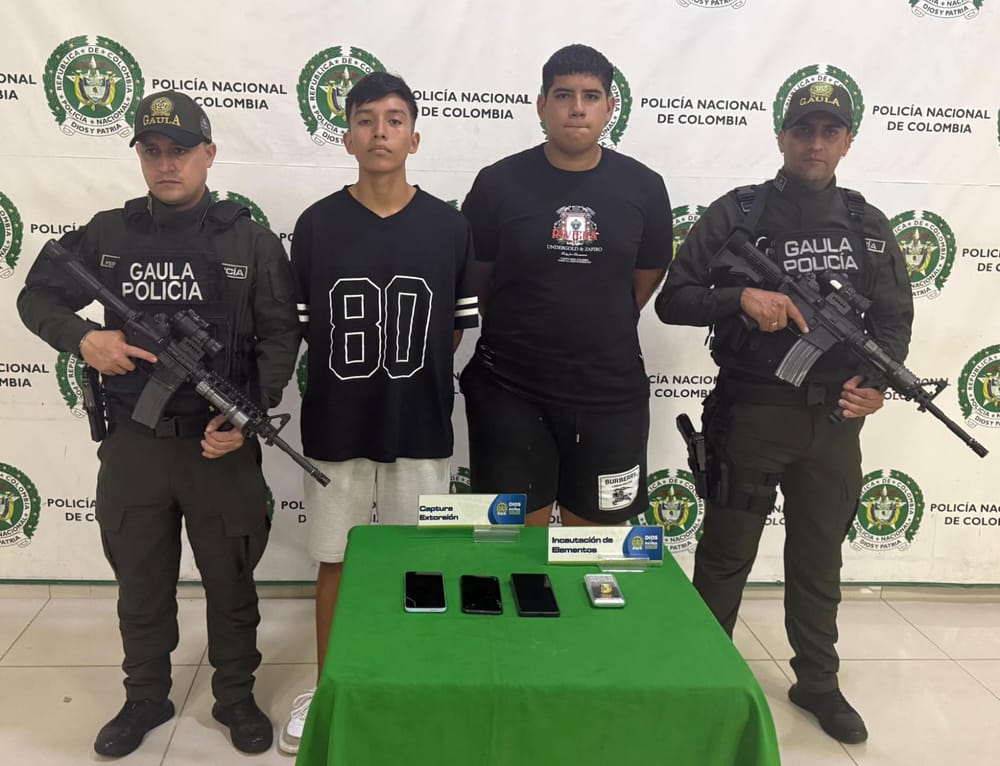 Capturados extorsionistas de menores en Bucaramanga imagen de la publicación