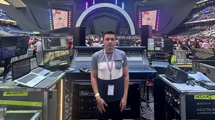 Andrés Rivera ilumina los shows de música imagen de la publicación