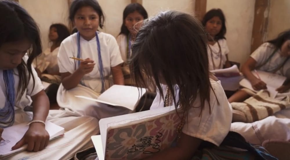 Niños arahuacos recibieron libros en su lengua gracias a alianza educativa imagen de la publicación