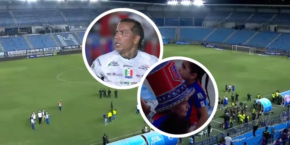 En veremos quedó partido entre Unión Magdalena y Once Caldas en el que la hinchada se metió a dar golpes imagen de la publicación