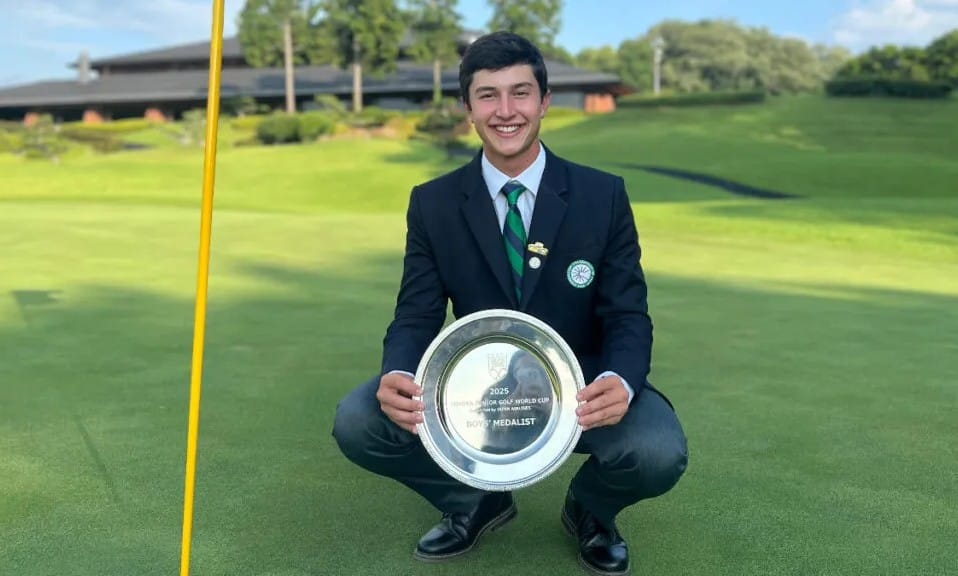 Tomás Restrepo ganó la Toyota Junior Golf World Cup imagen de la publicación