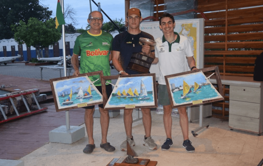 Simón Gómez Ortiz campeón nacional de Sunfish imagen de la publicación