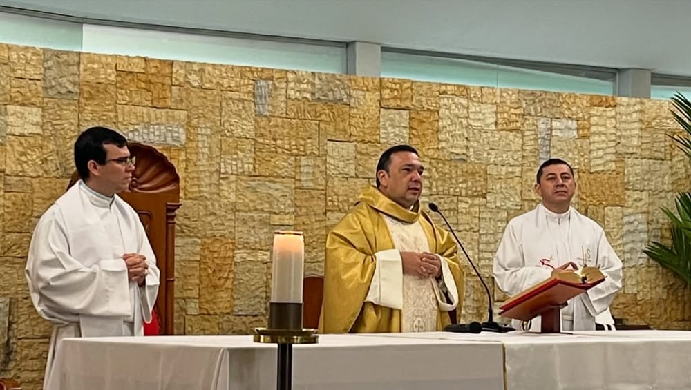 Eucaristía por 20 años de ministerio sacerdotal imagen de la publicación