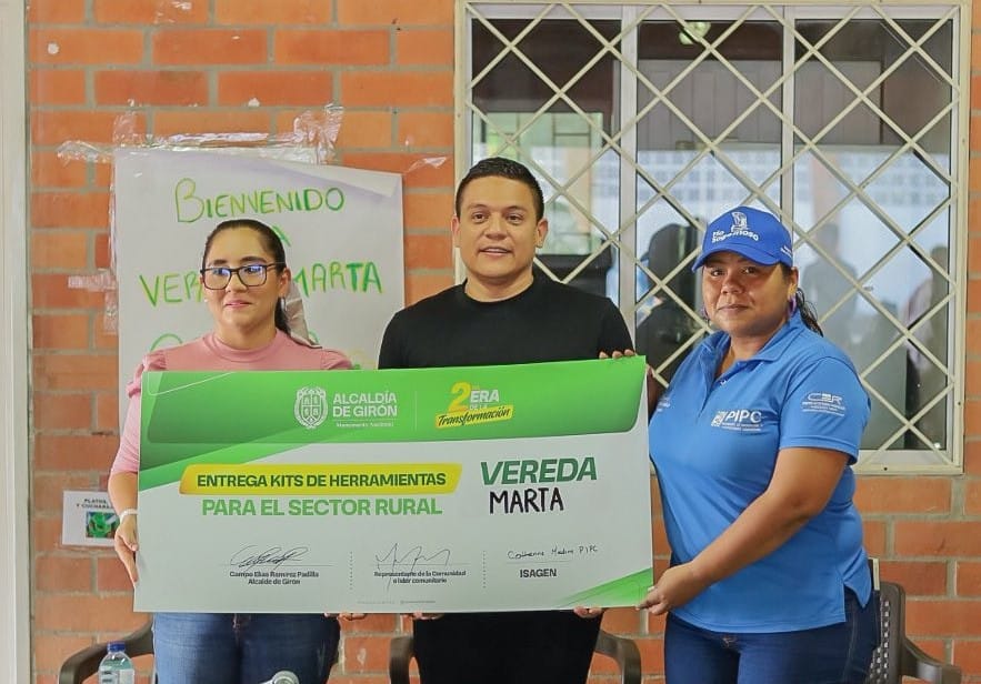 Girón le cumple a la gente del campo imagen de la publicación