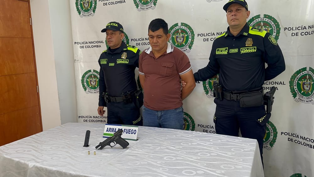 Capturado luego de dispararle y herir a un ciudadano en Bucaramanga imagen de la publicación