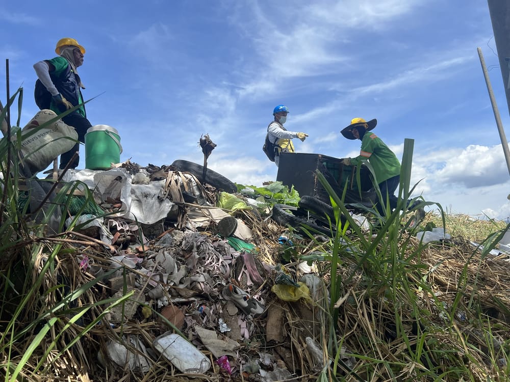 La Cumbre limpia y pulida con recolección de residuos imagen de la publicación