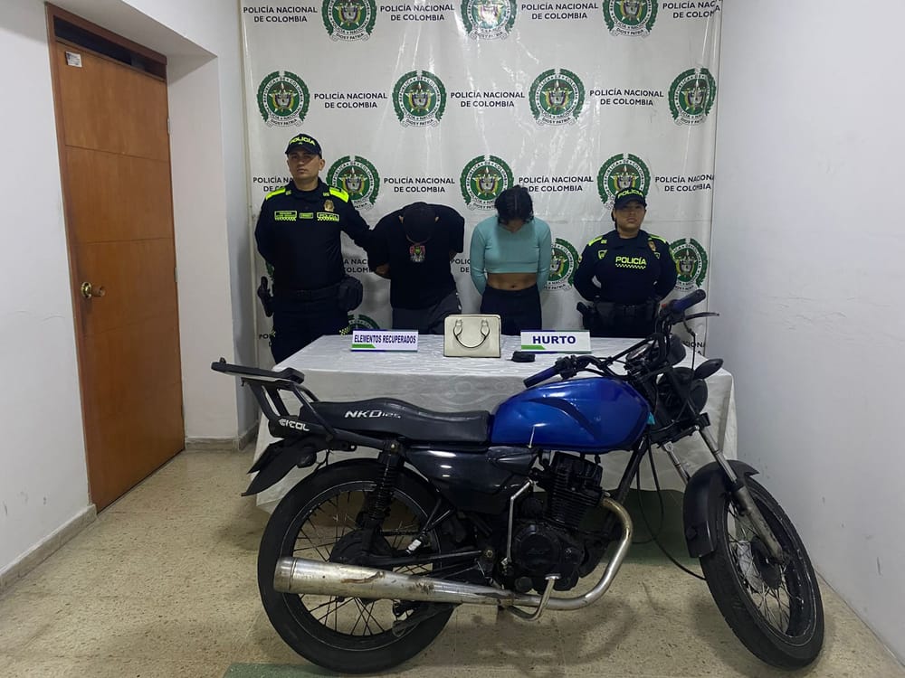 Pareja de raponeros venezolanos fueron capturados en flagrancia imagen de la publicación