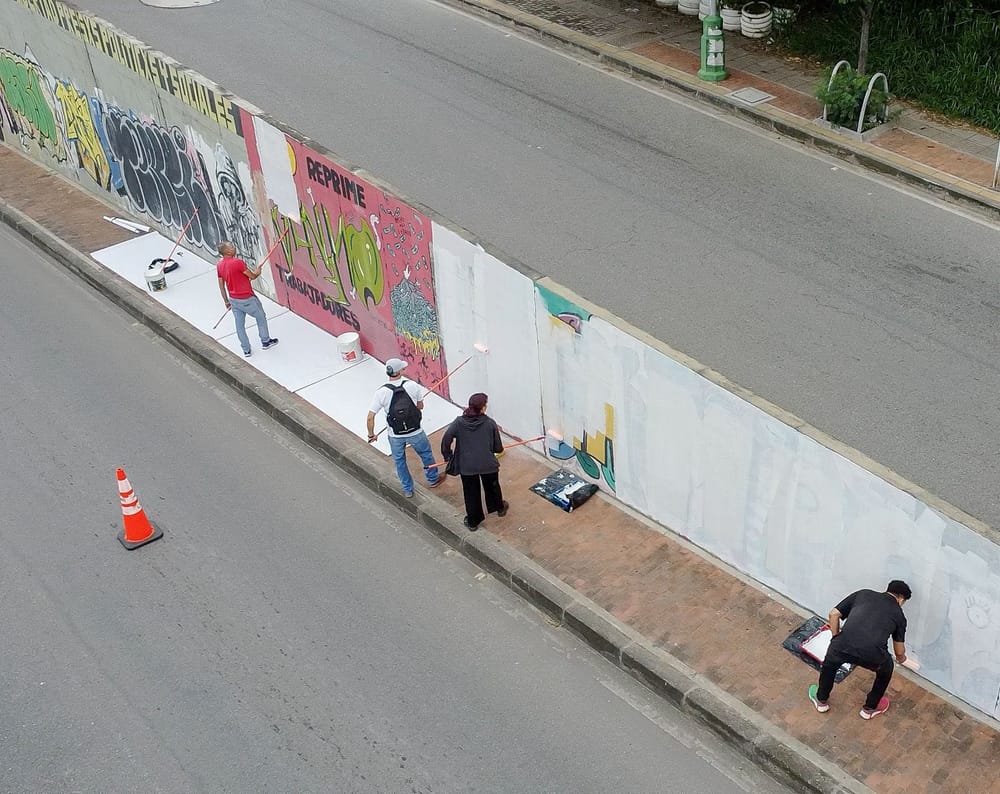 Muralismo “Colores de la Cuesta” tuvo invitados internacionales imagen de la publicación