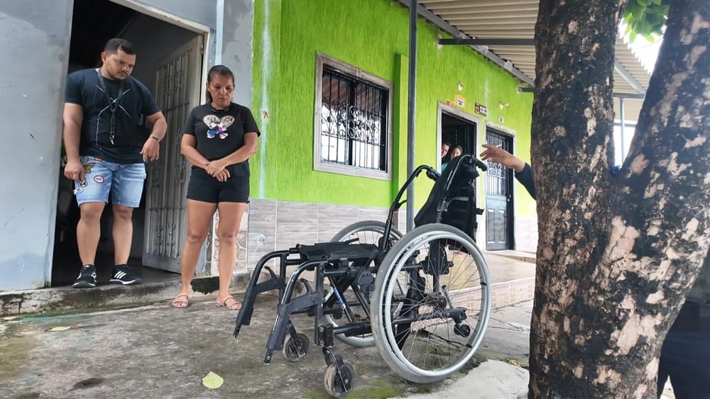 ¡’Ratas’ se llevaron una silla de ruedas en Barrancabermeja! imagen de la publicación