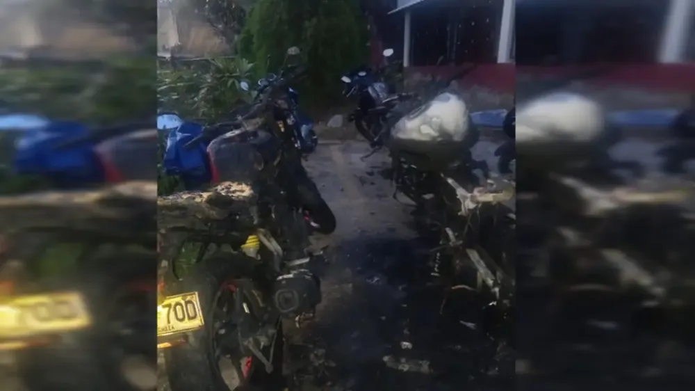 Capturado hombre por quemar siete motocicletas en Bucaramanga imagen de la publicación