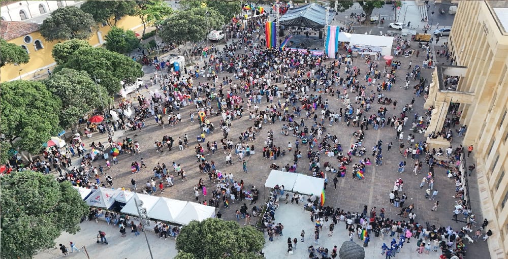 Así se vivió la marcha del orgullo LGBTIQ+ en Bucaramanga imagen de la publicación