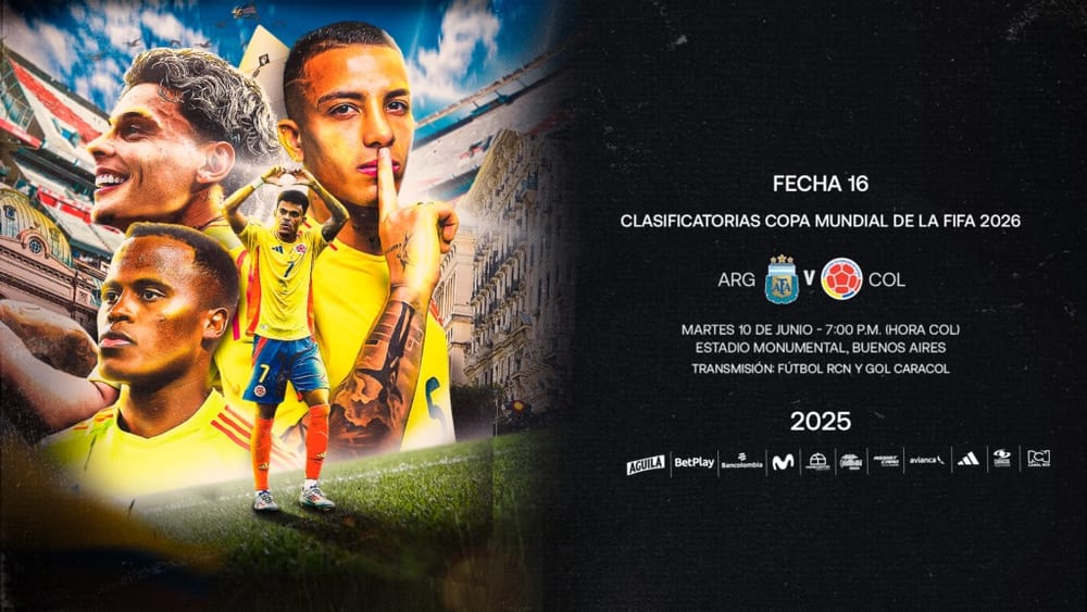 Colombia visita a Argentina en las Eliminatorias al Mundial 2026 imagen de la publicación
