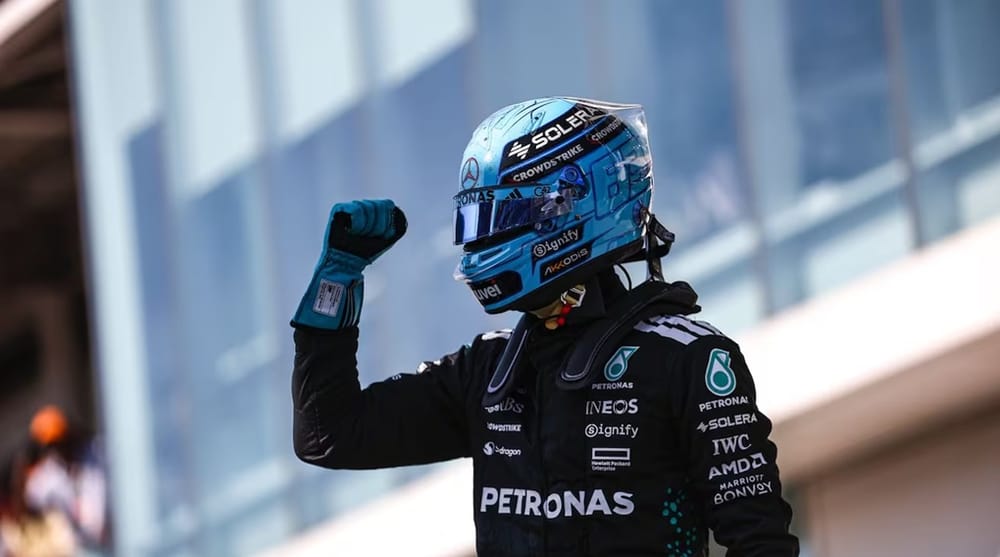 George Russell conquista Canadá imagen de la publicación