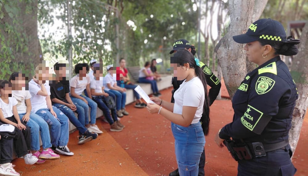 Policía capacita a infancia sobre legalidad imagen de la publicación