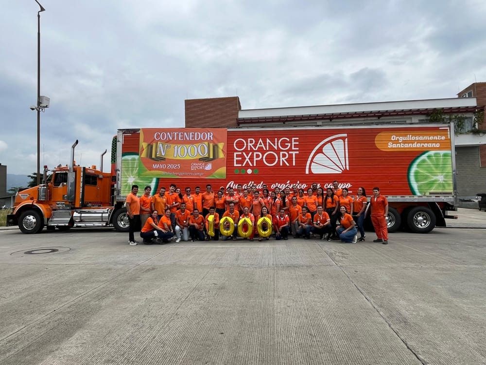 Orange Export alcanza su contenedor número 1.000 y celebra el éxito de pequeños productores en Santander imagen de la publicación