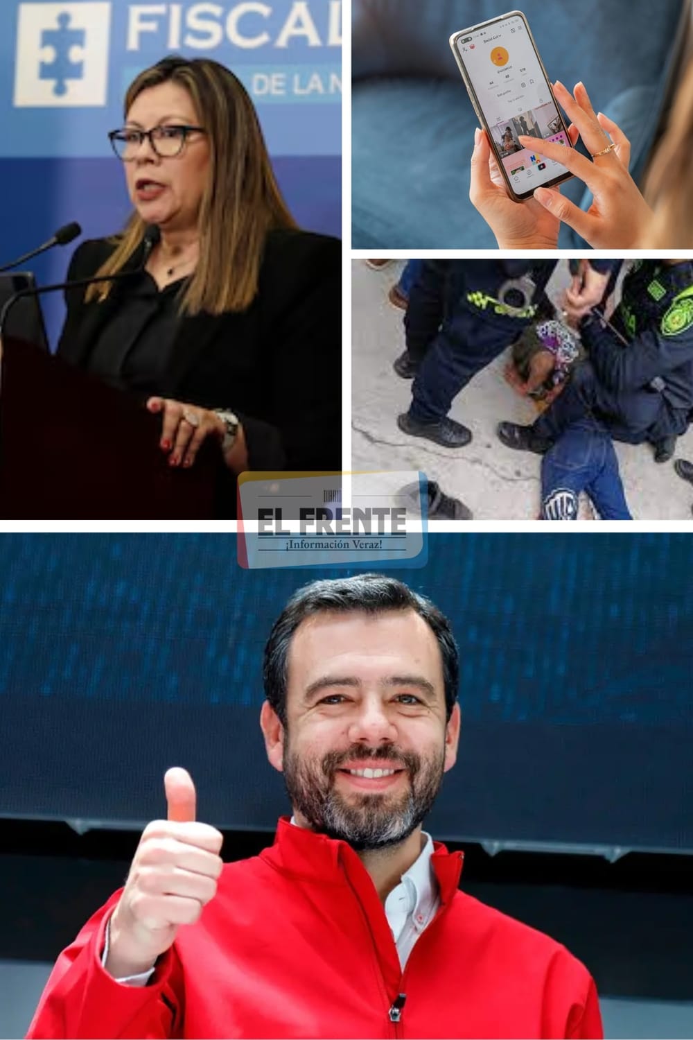 Hallan fotos del alcalde Galán y de la fiscal general en el celular del joven que atentó contra Miguel Uribe imagen de la publicación