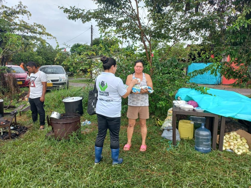 Apoyo humanitario llegó a zonas afectadas por el sismo de 6.5 grados imagen de la publicación