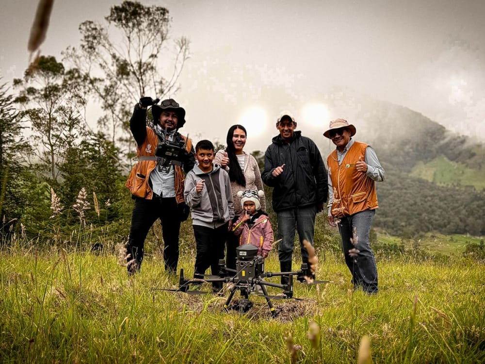 Tecnología aérea impulsó formalización de 1.200 hectáreas en San Andrés (S) imagen de la publicación