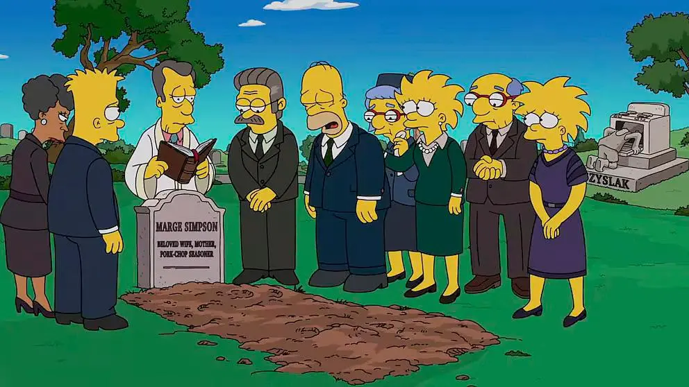 La muerte de Marge Simpson que hizo llorar a Springfield imagen de la publicación